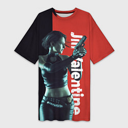 Женская длинная футболка RE3 Jill Valentine