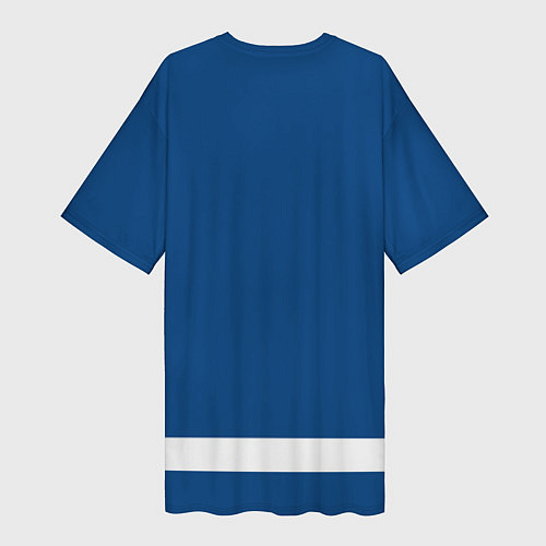 Женская длинная футболка Тампа-Бэй Лайтнинг Форма1 / 3D-принт – фото 2