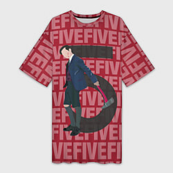 Женская длинная футболка FIVE FIVE FIVE