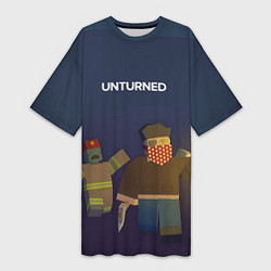 Женская длинная футболка Unturned