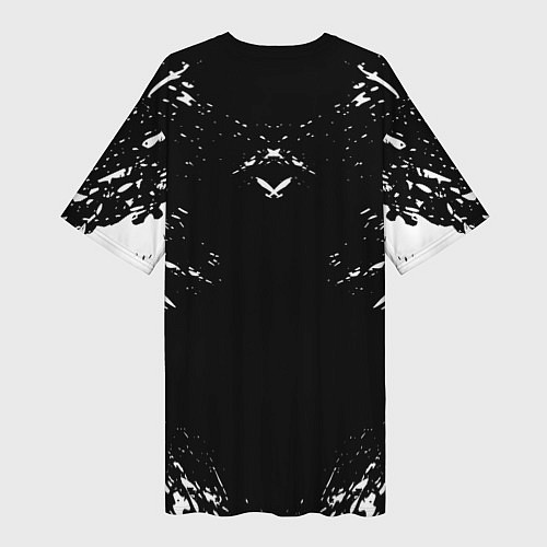 Женская длинная футболка BERSERK БЕРСЕРК / 3D-принт – фото 2