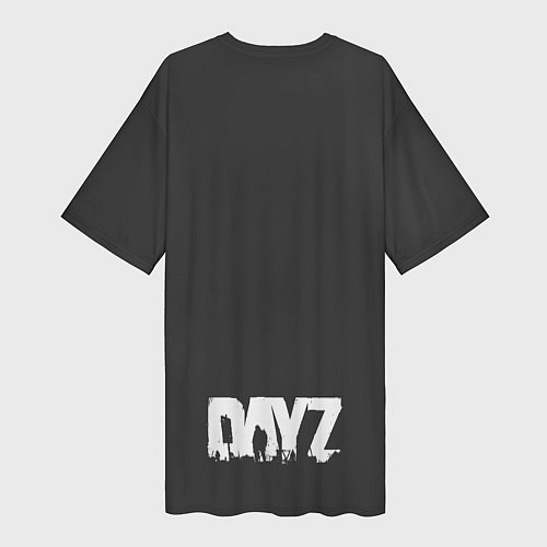 Женская длинная футболка Френдли DayZ / 3D-принт – фото 2