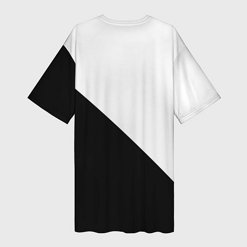 Женская длинная футболка ТОКИЙСКИЙ ГУЛЬ / 3D-принт – фото 2