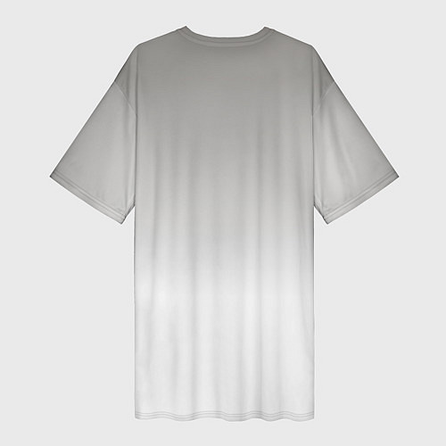 Женская длинная футболка Сиренеголовый олень / 3D-принт – фото 2