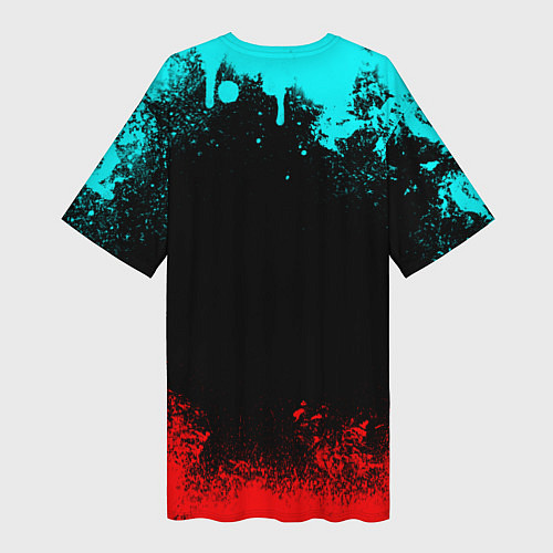 Женская длинная футболка SOLO LEVELING МАНХВА / 3D-принт – фото 2