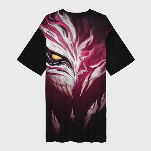 Женская длинная футболка ИЧИГО БЛИЧ BLEACH / 3D-принт – фото 2