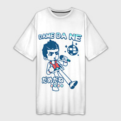 Женская длинная футболка Yakuza Karaoke