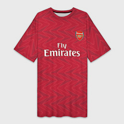 Женская длинная футболка Г Мхитарян футболка Арсенал
