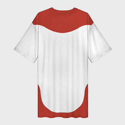 Женская длинная футболка Костюм Омни-Мэна / 3D-принт – фото 2