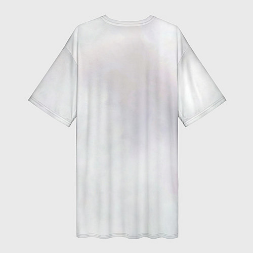 Женская длинная футболка Для тебя, БессмертныйФуши / 3D-принт – фото 2