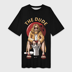 Женская длинная футболка THE DUDE Big Lebowski