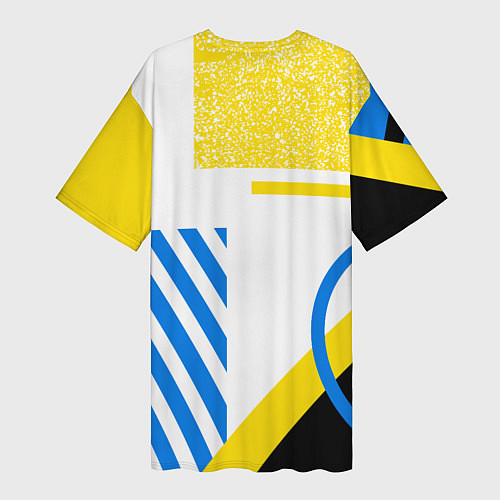 Женская длинная футболка ФК «Интер Милан» 202021 / 3D-принт – фото 2