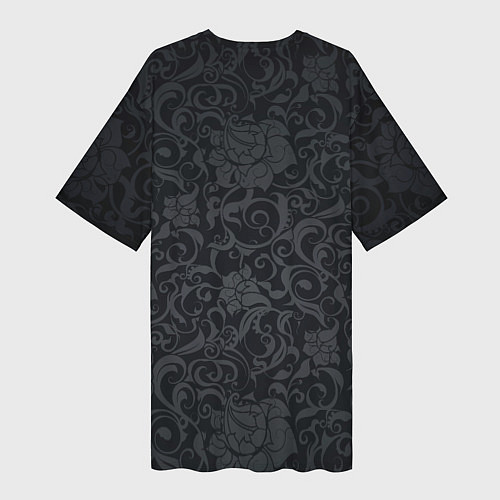 Женская длинная футболка Dark Pattern / 3D-принт – фото 2
