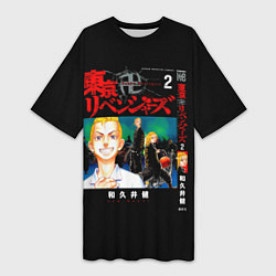 Женская длинная футболка Токийские мстители- дракен
