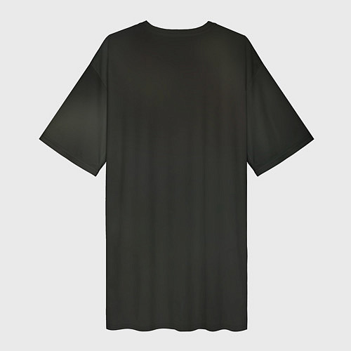 Женская длинная футболка Львица / 3D-принт – фото 2