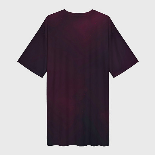 Женская длинная футболка Охотница / 3D-принт – фото 2