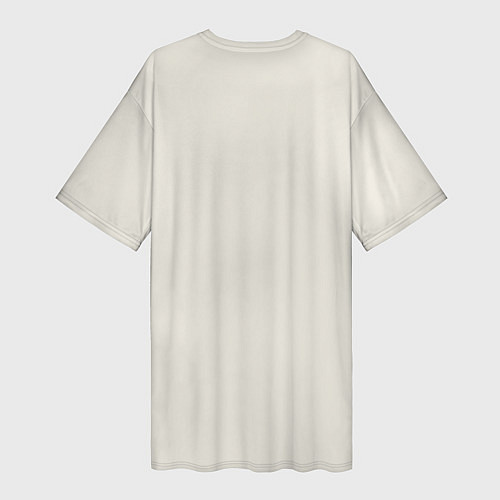 Женская длинная футболка Бладборн красками / 3D-принт – фото 2