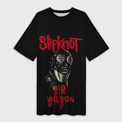 Женская длинная футболка SID WILSON SLIPKNOT СЛИПКНОТ Z