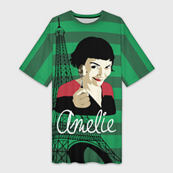 Женская длинная футболка Amelie