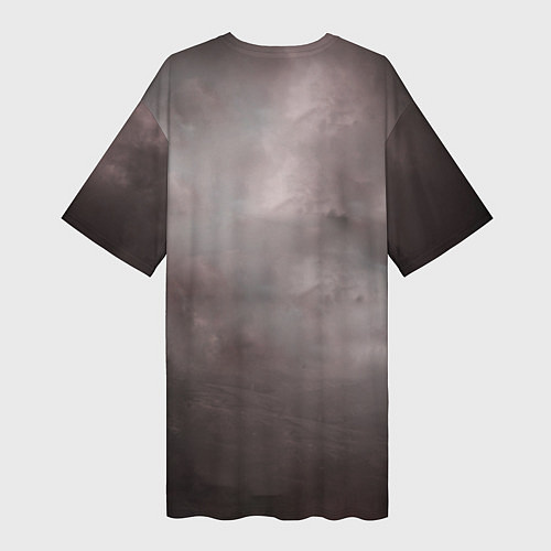 Женская длинная футболка СУПЕРБАЙК / 3D-принт – фото 2