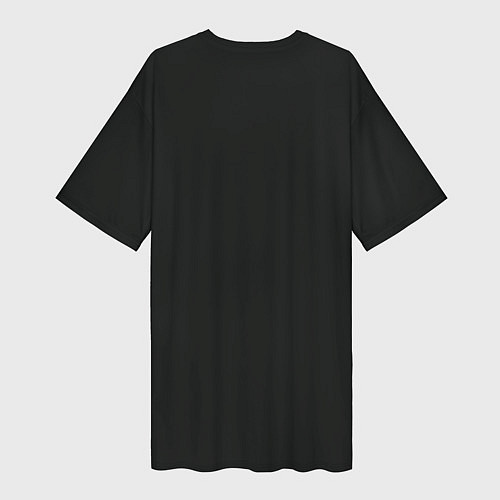 Женская длинная футболка Филин / 3D-принт – фото 2