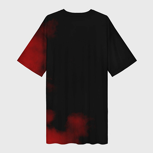 Женская длинная футболка Агата Кристи группа / 3D-принт – фото 2