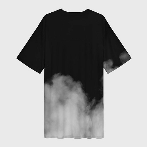 Женская длинная футболка Агата Кристи группа / 3D-принт – фото 2