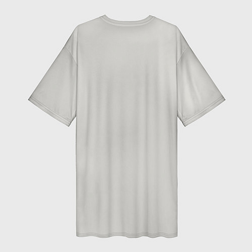 Женская длинная футболка СИРЕНОГОЛОВЫЙ ХОРРОР / 3D-принт – фото 2