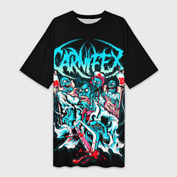 Женская длинная футболка Carnifex