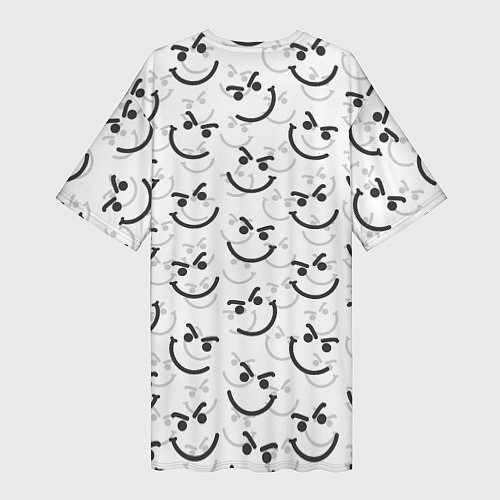 Женская длинная футболка BON JOVI HAVE A NICE DAY / 3D-принт – фото 2