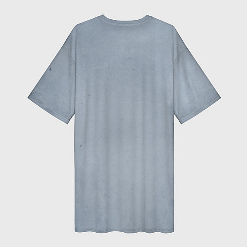 Женская длинная футболка Рокси Мигурдиа / 3D-принт – фото 2