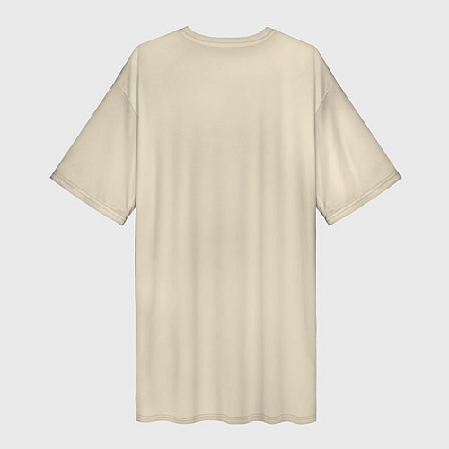 Женская длинная футболка Кассандра с ястребом / 3D-принт – фото 2