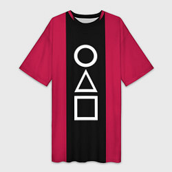 Женская длинная футболка Ojingeo geim - Стражи