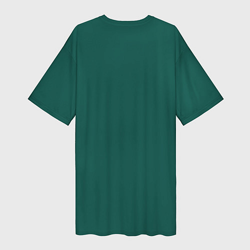 Женская длинная футболка Игра в кальмара: Номер 456 / 3D-принт – фото 2