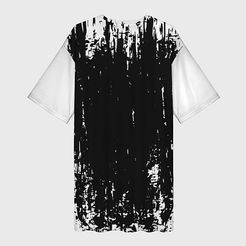 Женская длинная футболка ТЁМНЫЕ ДУШИ DARK SOULS / 3D-принт – фото 2