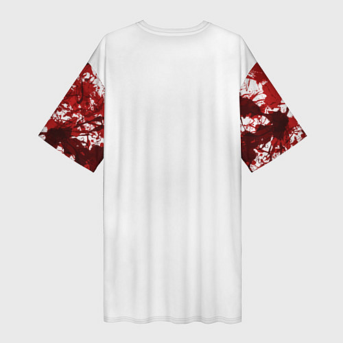 Женская длинная футболка Ходячие Мертвецы 11 / 3D-принт – фото 2