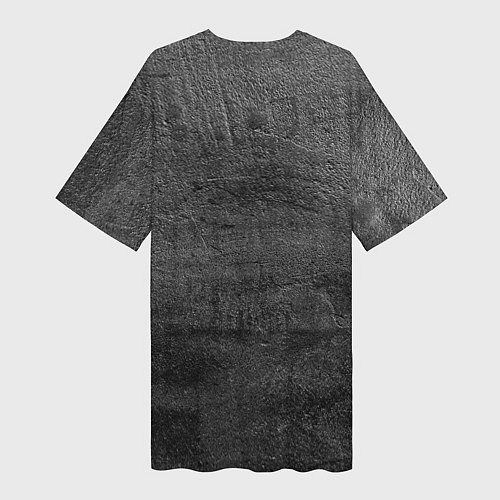 Женская длинная футболка Славянский Бог Велес / 3D-принт – фото 2
