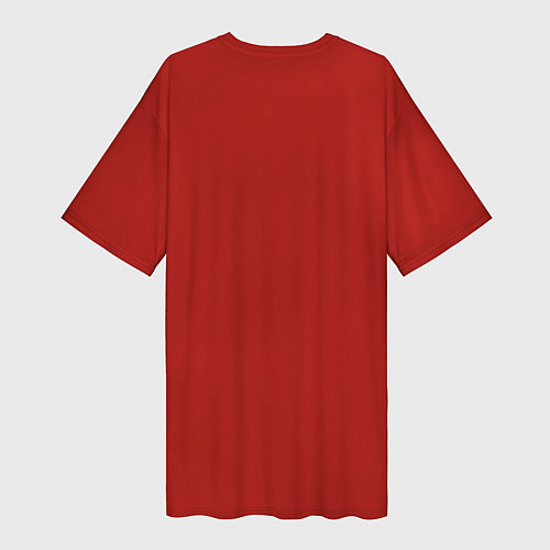 Женская длинная футболка Джонни панкрокер / 3D-принт – фото 2