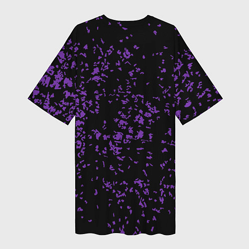 Женская длинная футболка Себастьян Михаэлис Демон / 3D-принт – фото 2