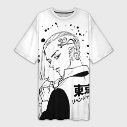 Женская длинная футболка Токийские мстители, Дракен