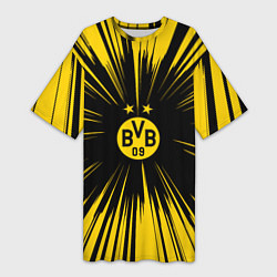 Женская длинная футболка Borussia Dortmund Crush Theme