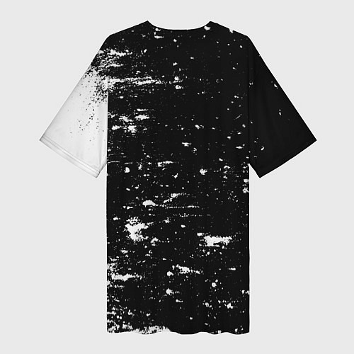 Женская длинная футболка Бумажный Белла Чао / 3D-принт – фото 2