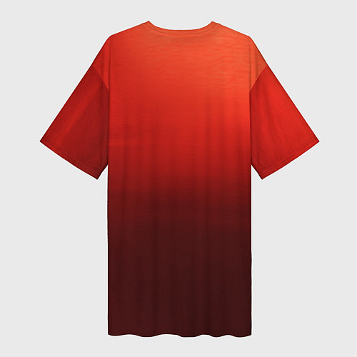 Женская длинная футболка СЕРИАЛ БУМАЖНЫЙ ДОМ LA CASA DE PAPEL / 3D-принт – фото 2