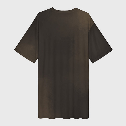 Женская длинная футболка Hellbound персонаж / 3D-принт – фото 2