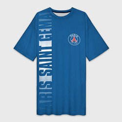 Женская длинная футболка PSG PARIS SAINT GERMAIN WHITE LINE SPORT