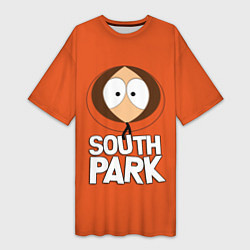 Женская длинная футболка Южный парк Кенни South Park