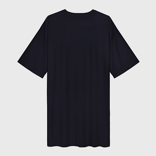 Женская длинная футболка Джинкс Паудер неон / 3D-принт – фото 2
