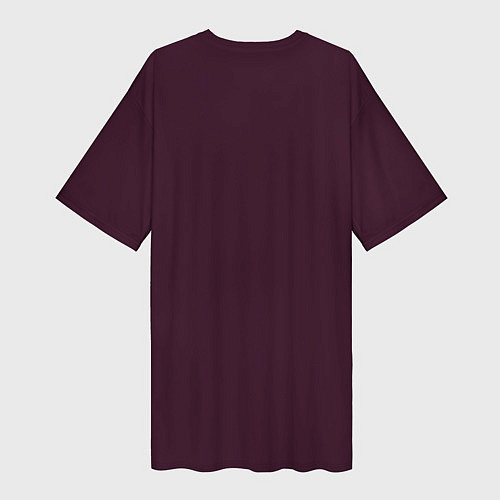 Женская длинная футболка Сказочная совушка / 3D-принт – фото 2