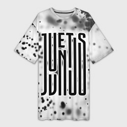 Женская длинная футболка JUVENTUS ЮВЕНТУС - Art