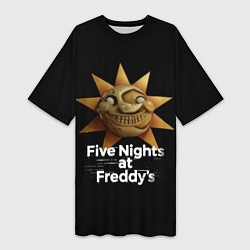 Женская длинная футболка Five Nights at Freddys: Security Breach Воспитател